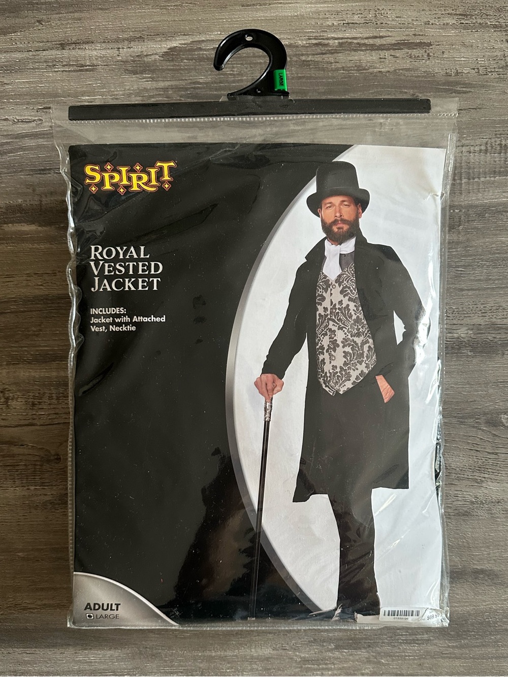 Men’s Royal Vested Jacket Costume - Picture 3 of 12